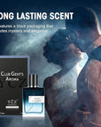 Ycz CLUB GENT'S AROMA Perfume Men, Eau de Parfum Spray, Nightclub Essential Long-Lasting Fragrance, Men's Cologne with Aromatic Woody Notes of Mint, Lemon, Special Occasions Daily Elegance