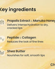 CNP Honey Lip Butter - Propolis Lipcerin™ 01 Original, Hydrating Overnight Manuka Lip Balm & Mask, 12hr Long-Lasting Moisture, Korean Skin Care, 0.5 fl.oz.