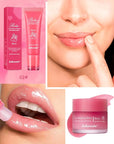 2Pcs Lip Glowy Balm & Lip Lip,Lip