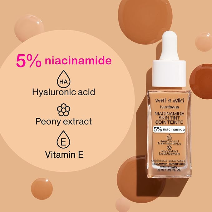 wet n wild Bare Focus Skin Tint, 5% Rosy Light
