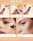 DAGEDA Contour Beauty Women Wand, Liquid Face Concealer 0. (#08) 53oz