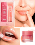 2Pcs Lip Glowy Balm & Lip Women-Grapefruit