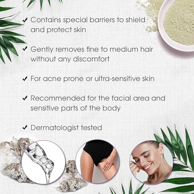 Satin Smooth Waxing Duo: Zinc Oxide Hair Removal Wax AND Cool Aloe Vera Skin Soother Gel