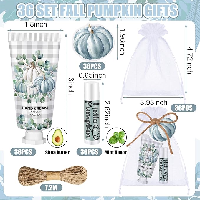 144 Pcs Fall Lip Balm Hand