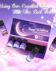Essential Oil Blends, Essential Oils for Diffusers for Home, Best-Wishes Kit Scent Diffuser Oil, Use for Soap Candle Making- Sleep, Happy, Breathe, Inspire, Relax, Focus On