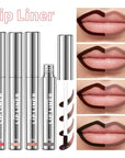 Peel Off Lip Liner Stain - Long-Lasting, Smudge-Proof, Waterproof Nude Matte Lip Tint, Non-Fading Peel Off Lip Color, Effortless Precision & Full Coverage, Vegan & Cruelty-Free, #2 Neutral Mauve