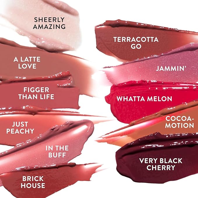 LAURA GELLER NEW YORK Jelly Balm Moisturizing Tinted Lip Balm - Terracotta Go - Hydrating Vitamin E - Semi-Shine Finish