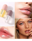 KISSIO Lip Plumper Set,Natural Lip Plumper ml*4