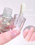 4 Pcs Lip Gloss Oil Set, Fruit Flavored Lip Gloss Set Cute Lip Jelly Hydrating Lip Make-Up for Kids and Teens, Kid Friendly, Party Gift, Non-toxic