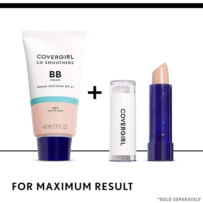 COVERGIRL Smoothers Moisturizing Solid Concealer Stick for Fair 2 Count