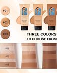 Legs Makeup Waterproof with Brush - Medium Body Concealer, Tattoo & Scar Cover Up, Long Lasting, Transfer Proof, Easy Application for Flawless Looking Legs, All Skin Tones (#1)