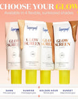 Supergoop! Glowscreen SPF 40, Sunrise (Champagne Glow) - 20 mL, 2 Pack - Glowy Primer + Broad Spectrum Tinted Sunscreen - Helps Filter Blue Light - Hydration - Hyaluronic Acid & Vitamin B5