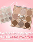 ColourPop Deja Brew Eyeshadow Palette - Cool-Toned Nude Eye Makeup Palette with Matte, Metallic and Matte Sparkle Finishes - High-Pigment Eye Makeup with a Long-Wearing Formula (0.3 oz)