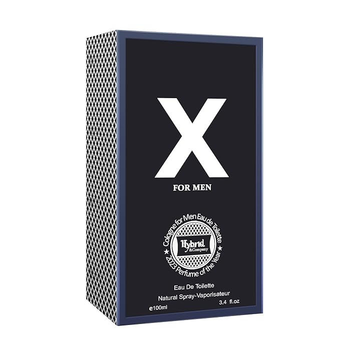 Hybrid & Company X For Men Bold Woody Mens Perfume Attractive Signature Scent Perfume,3.4 Fl Oz