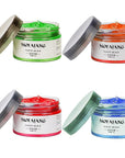 Temporary Hair Color Chalk For Kids, Hair Wax Color For 4 5 6 7 8 9 Year Old Girl Gifts, Birthday,Party, Cosplay DIY, Children's Day, Halloween, Christmas (4, Red Orange Blue Green)