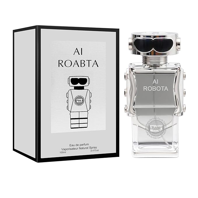 Hybrid & Company Ai Robota For Men Pour Homme Eau de Toilette Vaporisateur Natural Spray 3.4 Fl Oz