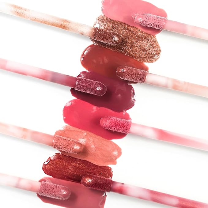 Glo Skin Beauty Lip Gloss | Color and Shine with Lip Nourishing Ingredients, without Stickiness, (Beloved)