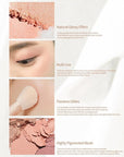 Heart Percent Dote on Mood Glow Blush, Smooth Rose Plush)
