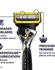 Gillette ProGlide Shield Razor Refills for Men, 8 Blade Refills