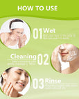 25pads turmeric cleansing pads, travel-friendly