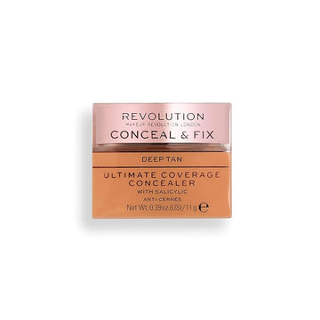 Rev Conceal and Fix Ultimate Coverage Concealer DEEP DEEP TAN