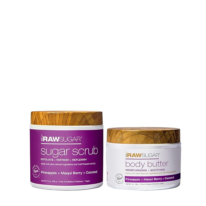 Raw Sugar Pineapple + Coconut + Exfoliating