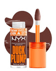 NYX PROFESSIONAL MAKEUP Duck Plump High Pigment Plumping Lip Gloss with Spicy Ginger, Vegan Lip Makeup - Twice The Spice (Spiced Red)