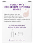 Olay Super Eye Serum - Vitamin C, Caffeine, Niacinamide, Amino Peptide, Aloe Vera - Brightens Dark Circles, Anti-Wrinkle, Anti-Aging, Brightening, Smooths Fine Lines, Firming, Hydrating, 0.45 Oz