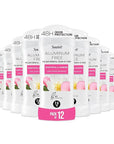 Suave Aluminum Free Deodorant for Women, Rose Petal and Jasmine, 48-Hour Odor Protection, Free of Talc, Parabens & Dyes 2.6 oz (Pack of 12)