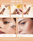 DAGEDA Contour Beauty Women Wand, Liquid Face Concealer 0. (01) 53oz