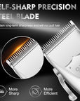 Suttik Professional Hair Clippers Set for Men, Electric Foil Shavers for Men, Barber Kit Clipper and Trimmer Set with Travel Case