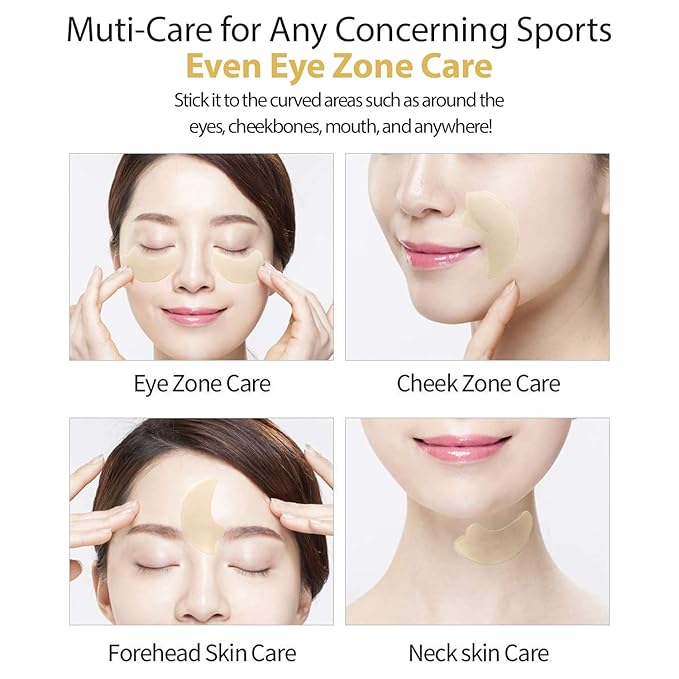 [K Beauty Snp] 24K Gold Firming Eye Patch | 11,900mg of Collagen with 24K Gold | Tightening and Hydrating for All Skin | Under Eye Patches for Dark Circles | Korean Skincare Eye Mask | 60 Patches