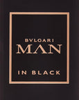 Bvlgari Man In Black Eau De Parfum Spray 3.4oz