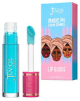 Juvia's Place Magic pH Color Change Lip Gloss - Mood - High-Gloss Shine pH Balance Lip Gloss w/Color Changing Tint, Lightweight Non-Sticky Finish, Ideal for Everyday No Makeup Look on All Skin Tones