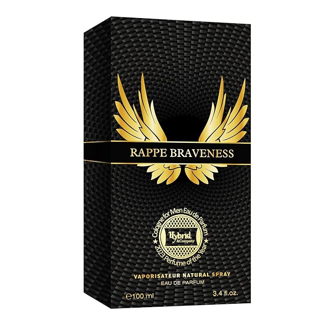 Hybrid & Company Rappe Vraveness For Men Pour Homme Eau De Toilette Natural Spray 3.4FL.OZ