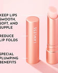 LAWLESS Forget the Filler Lip Plumping Line Smoothing Tinted Balm, Pink Marshmallow, 0.09 Ounce