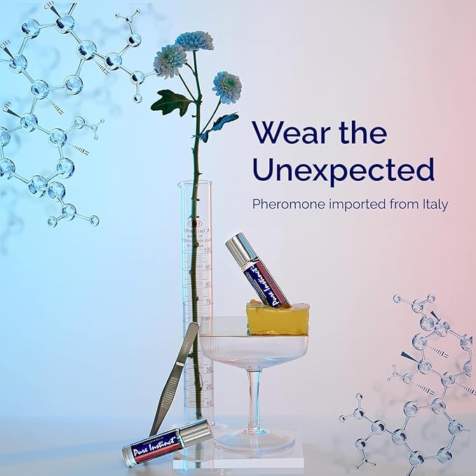 Pure Instinct Roll-On - The Original Pheromone Infused Essential Oil Perfume Cologne - TSA Ready (Crave - Women)