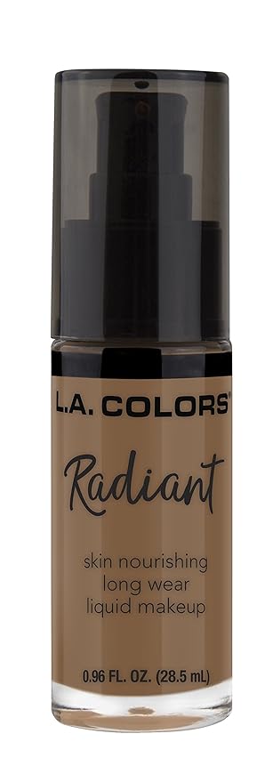 L.A. COLORS Radiant Liquid Makeup, Mocha CLM398