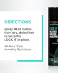 L'Oréal Paris Advanced Hairstyle LOCK IT Weather Control Hairspray, 8.25 oz. (Packaging May Vary)