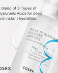 COSRX Hydrium Triple Hyaluronic Moisture Ampoule, 40ml / 1.35 fl.oz | Hyaluronic Acid Viscous Serum | Korean Skin Care, Animal Testing Free, Paraben Free