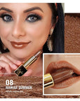 Oulac Lipstick & Lipliner Set 3PCS High Impact Lipcolor with Moisturizing Formula, Vegan Beauty, Full-Coverage Lip Color, Gift Lipstick for Women, 03+08+24