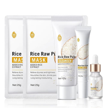Rice Skin Care Sets For Women, Moisturizing