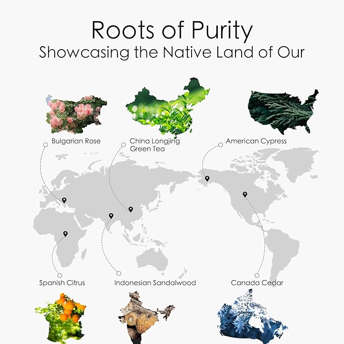 Santal Essential Oil Blend Inspired by Santal-33 Perfume – Luxury Hotel Scented Aromatherapy Diffuser Oil for Home – Sandalwood, Violet, Cedar – for Ultrasonic Diffuser, Humidifier, Reed – 150ML