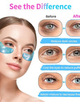 Under Eye Patches (32 Pairs) - Collagen-Infused, Anti-Puffiness & Dark Circle Treatment - Luxurious Skincare for Under Eye Bags & Fine Lines, Gifts for Women