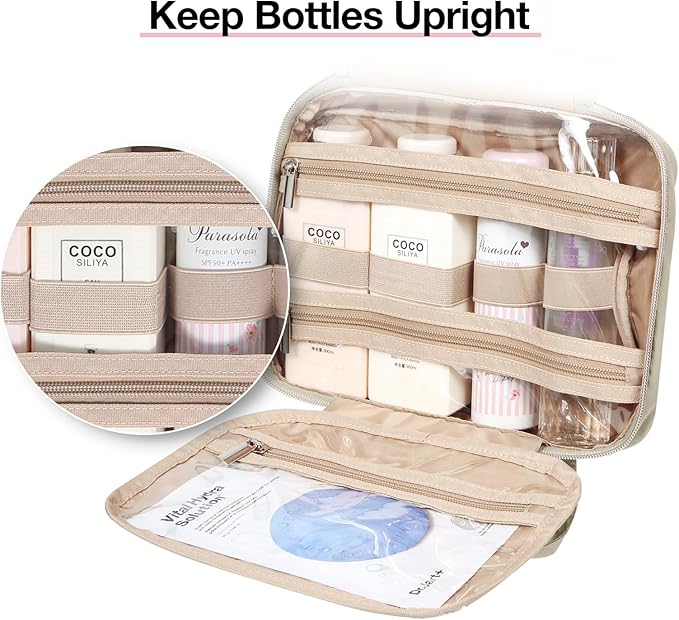 Bagsmart toiletry bag hanging travel