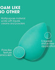 Beautyblender® | Chill Blender Makeup Sponge | Blend Liquid Foundations, Powders and Creams | Streak Free Application | Vegan, Cruelty Free | Made in USA