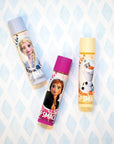 Lip Smackers Disney Frozen 2 Flavored Lip Balm - Moisturizing, Soothing Trio Mythical Juniper, Vanilla Snow-it-all, & Optimistic Berry