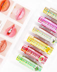 evpct 6Pcs Classic Fruit Flavour Flavored Moisturizing