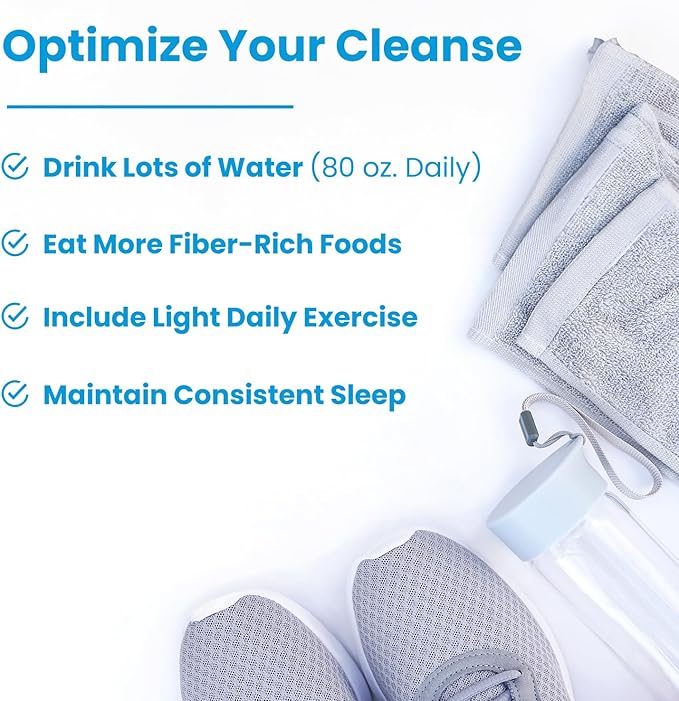 Colon Cleanse & Detox for Weight Loss [14 Day Quick Cleanser] Safe & Effective Formula with Probiotic & Digestive Enzymes for Constipation Relief - Capsules Supplement to Flush Toxins & Boost Energy