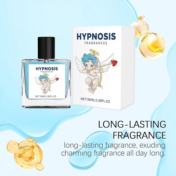 Hypnosis 2.0 Pheromone-Infused Cologne for Men, Long Lasting Scent, Enhance Attraction, Pheromone Perfume 50ml for Father, Boy Friend and Husband